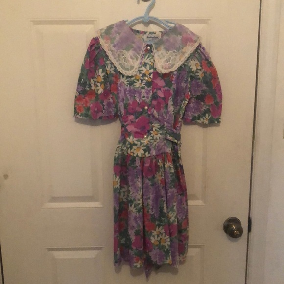 Girls vintage dress size 12 - Picture 1 of 5